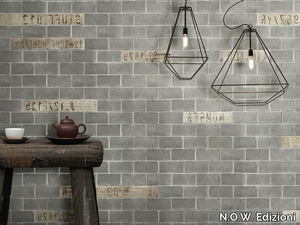 CONCRETE BRICK - Vinyl or fyber glass wallpaper _ N.O.W. Edizioni