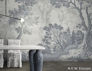 ONEIRIC - Landscape glass-fibre wallpaper _ N.O.W. Edizioni