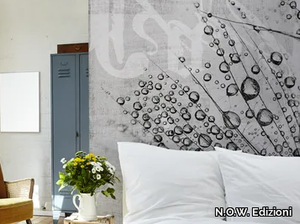 CANVAS DROP - Washable panoramic glass-fibre wallpaper _ N.O.W. Edizioni