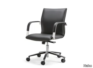 BERLIN 02 - Swivel executive chair with 5-spoke base with armrests _ Nahu