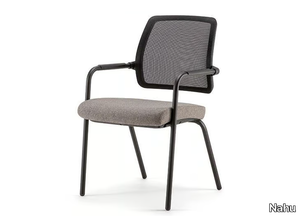 KOS AIR 02 BK - Chair with armrests _ Nahu