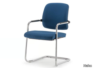 KOS SOFT 01 - Cantilever chair with armrests _ Nahu