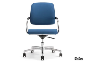 KOS SOFT 03 - Swivel chair with 5-spoke base with armrests _ Nahu