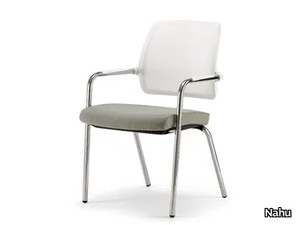 KOS WHITE AIR 02 - Chair with armrests _ Nahu