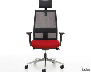 OMNIA 02-03 PT - Swivel height-adjustable high-back office chair _ Nahu