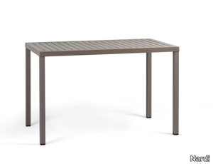 CUBE 120x70 - Stackable rectangular DurelTOP table _ Nardi