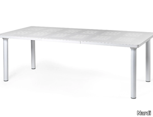 LIBECCIO - Height-adjustable extending rectangular table _ Nardi