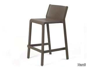 TRILL STOOL MINI - Fiberglass polypropylene stool with back _ Nardi