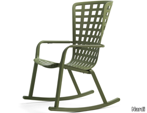 FOLIO ROCKING - Rocking polypropylene garden chair _ Nardi