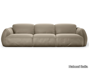 MINDFUL - 4 seater leather sofa _ Natuzzi Italia