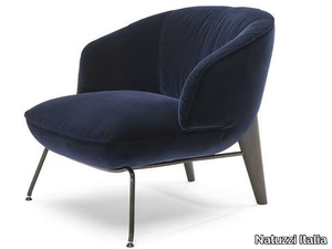 PENELOPE - Fabric easy chair with armrests _ Natuzzi Italia