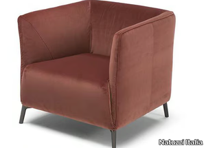 DODI - Fabric armchair with armrests _ Natuzzi Italia