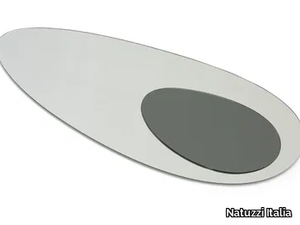 CLOUDS - Oval wall-mounted mirror _ Natuzzi Italia