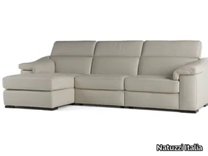 BRICK - Sofa with chaise longue _ Natuzzi Italia