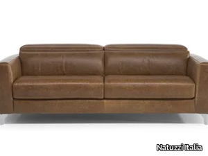 VOLO - Leather sofa _ Natuzzi Italia