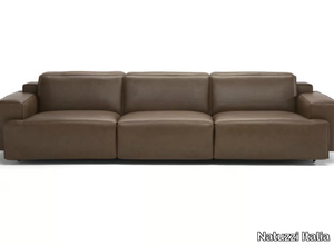 IAGO - Recliner sectional leather sofa _ Natuzzi Italia