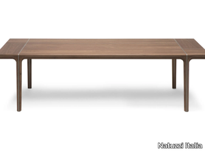 KENDO - Rectangular solid wood dining table _ Natuzzi Italia