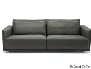 LONG BEACH - Sectional leather sofa _ Natuzzi Italia