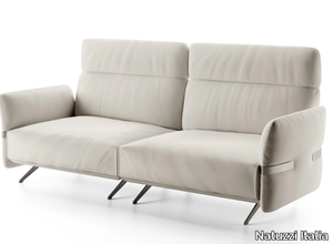 PABLO - 2 seater high-back leather sofa _ Natuzzi Italia