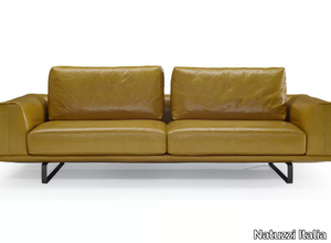 TEMPO - Leather sofa _ Natuzzi Italia