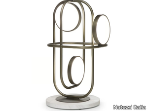 CIRCLE - LED metal table lamp _ Natuzzi Italia