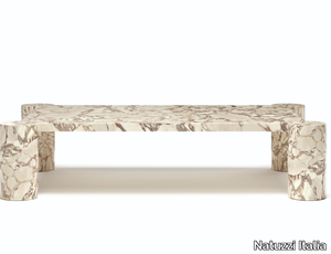 TEMPIO - Rectangular marble coffee table _ Natuzzi Italia