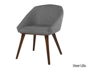 TATI SE01 - Fabric chair with beech legs _ New Life