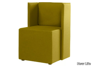 AND POQ01 - Fabric armchair with armrests _ New Life