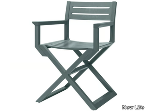 DOLCEVITA PO01 - Beech and plywood chair with armrests _ New Life