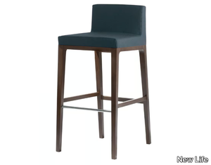 ARISA SG01 - High upholstered beech stool _ New Life