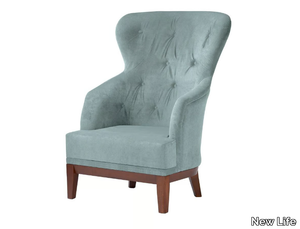 ISOTTA BE02 - Bergere tufted fabric armchair _ New Life