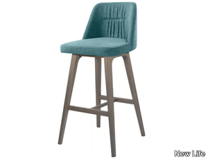 AMA SG03 - High fabric stool with footrest _ New Life