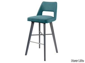 AMA SG02 - High fabric stool with footrest _ New Life