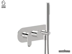 NIO 68969E - Shower mixer with hand shower and diverter _ newform