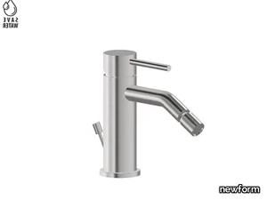 X-STEEL 316 69623EX - Countertop single handle stainless steel bidet mixer _ newform