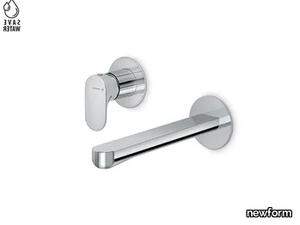 LINFA II 69428E - Single handle wall-mounted washbasin mixer _ newform