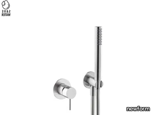 X-STEEL 316 - Stainless steel shower tap with hand shower _ newform