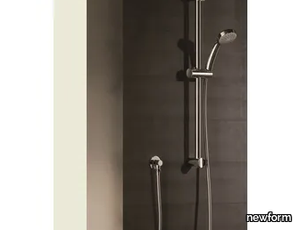 EXTRO - Shower wallbar with hand shower with hose _ newform