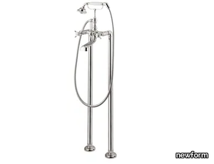 DAYTIME - Floor standing bathtub set with diverter with hand shower _ newform