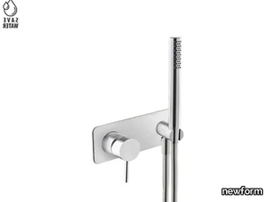 X-STEEL 316 - 2 hole shower tap with hand shower _ newform