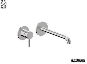 BLINK 70830E - Single handle wall-mounted washbasin mixer without waste _ newform