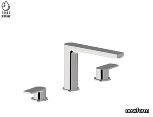 HAKA 72000 - High washbasin mixer with individual rosettes _ newform