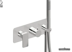 B-EASY 72669E - Recessed shower set with diverter _ newform