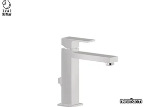 ERGO-Q 66416 - Single handle countertop washbasin mixer with pop up waste _ newform