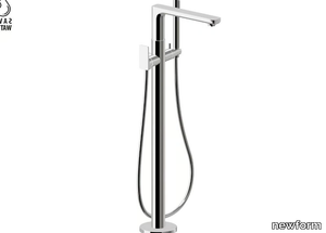 B-EASY 72684E - Floor standing bathtub set with hand shower _ newform