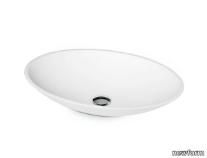 WASHBASINS - Countertop oval washbasin _ newform