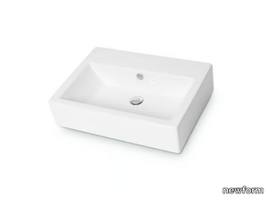 WASHBASINS - Countertop rectangular single washbasin _ newform