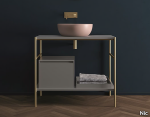 VELO87 - Floor-standing vanity unit with drawers _ Nic