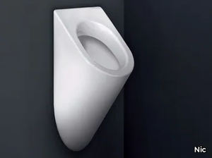 U URINAL - Suspended ceramic urinal _ Nic