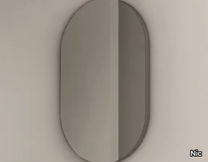 PASTILLE - Oval wall-mounted bathroom mirror _ Nic